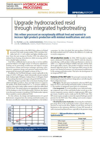Thumb_Technical Article - Upgrade Hydrocracked resid through integrated hydrotreating_1